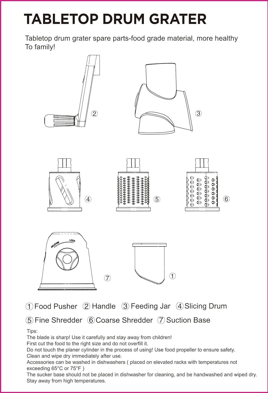 3 in 1 Vegatable Machine - Drump Cutter