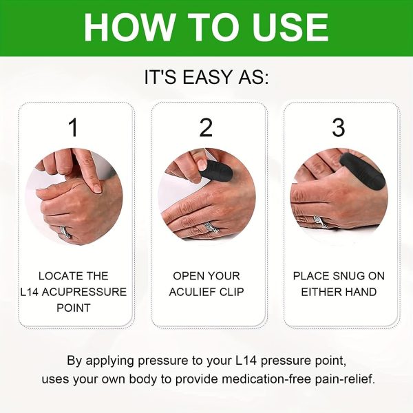 Sugar Control LI4 Acupressure Clip