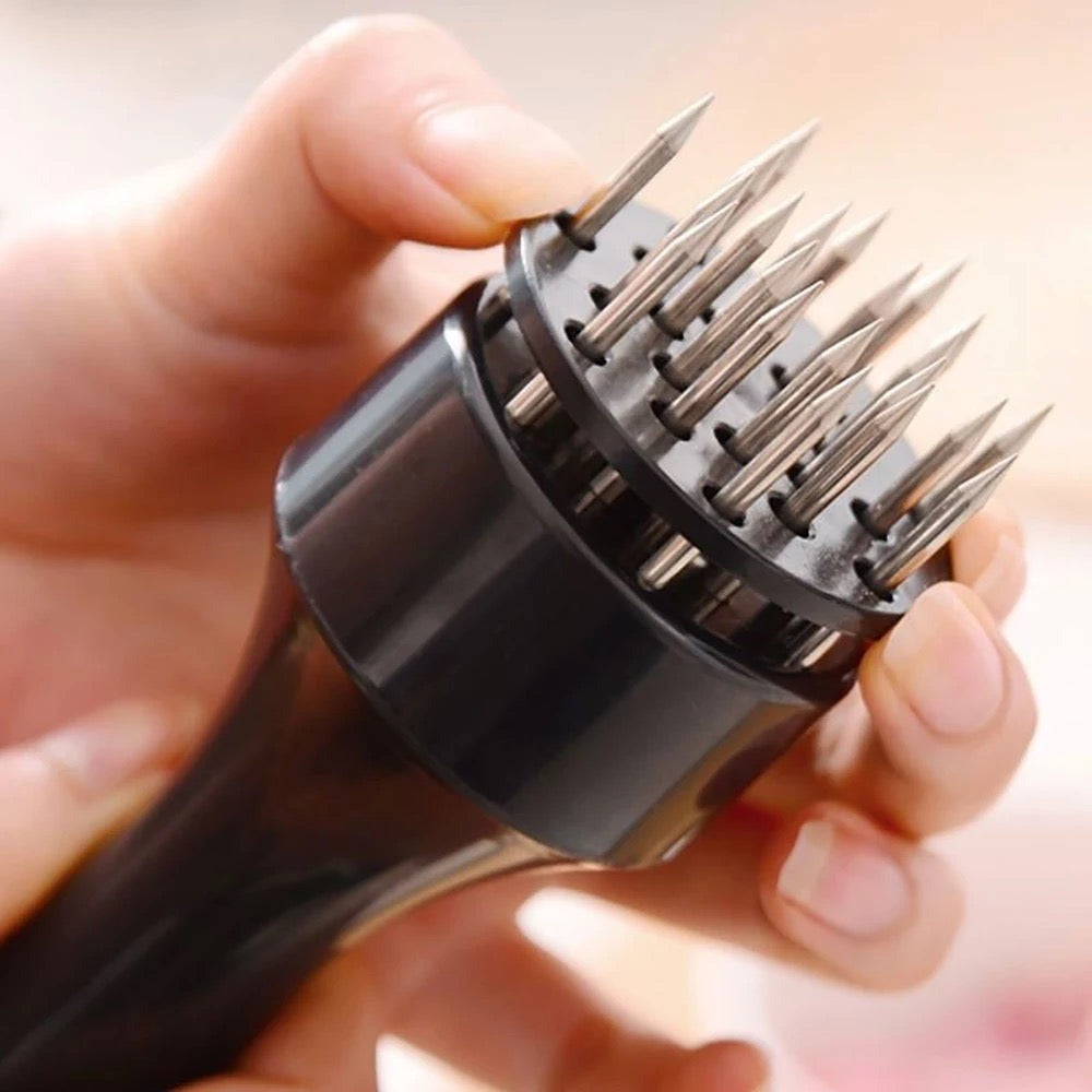 Stainless Steel Meat Tenderizer with Loose Needle Design Eco-Friendly