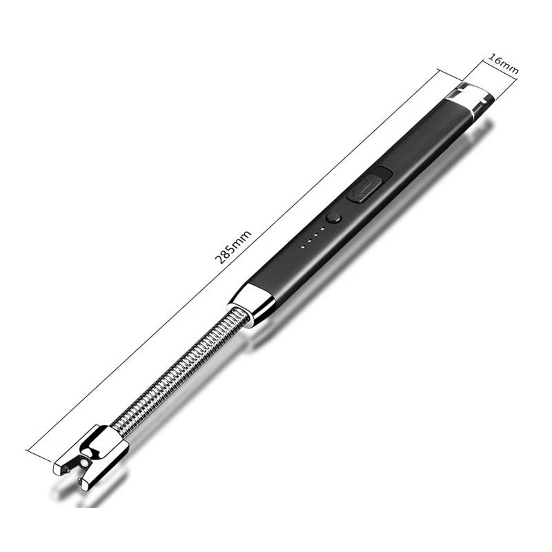 360° USB Rechargeable Arc Lighter – Windproof & Flameless