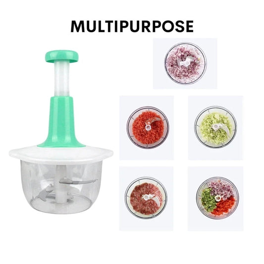 Manual Hand Press Food Chopper