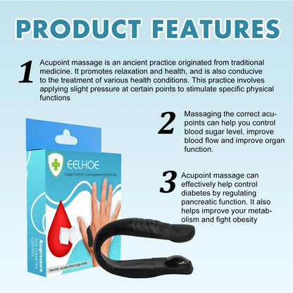 Sugar Control LI4 Acupressure Clip
