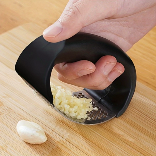 Stainless Steel Garlic Press Rocker | Easy & Dishwasher-Safe