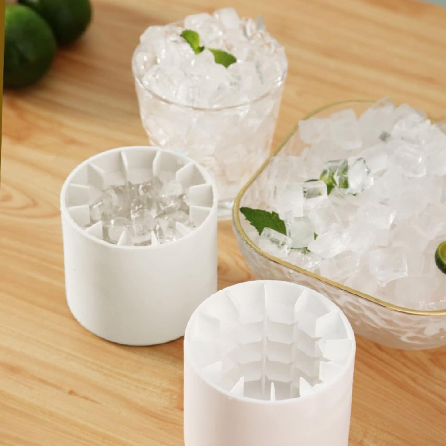 CoolCube Pro – 2-in-1 Silicone Ice Mold & Bucket