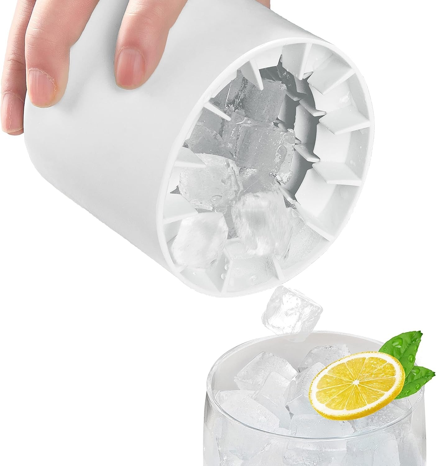 CoolCube Pro – 2-in-1 Silicone Ice Mold & Bucket