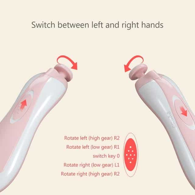 SoftTouch Electric Nail Trimmer for Babies