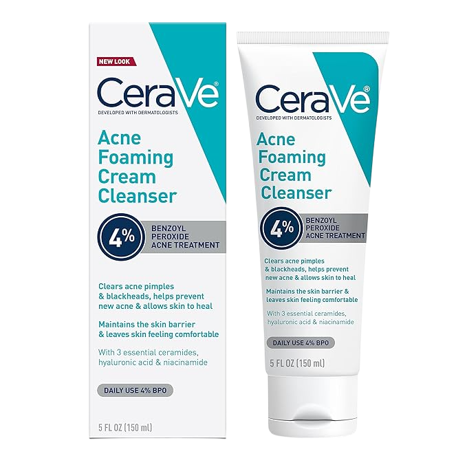 CeraVe Acne Foaming Cream Cleanser 150 ML