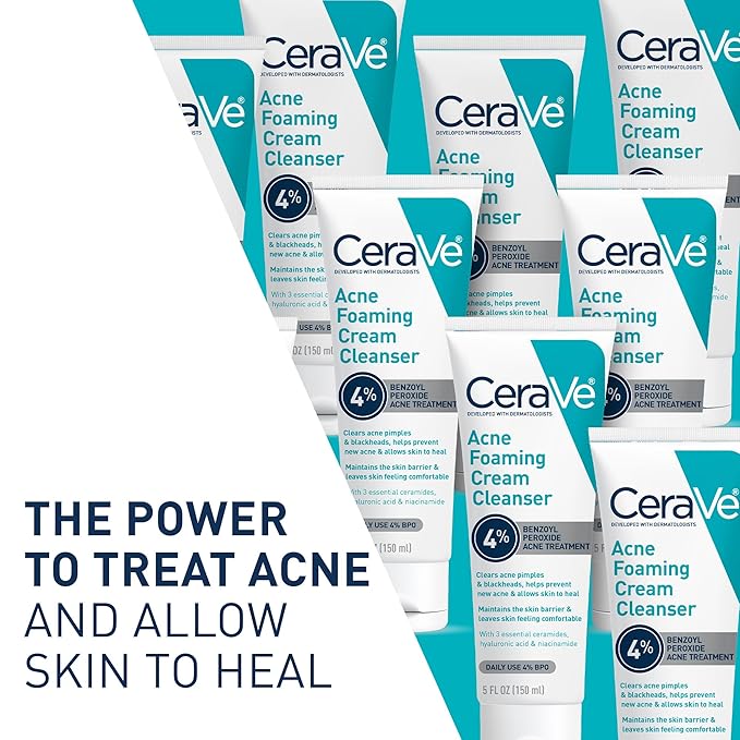 CeraVe Acne Foaming Cream Cleanser 150 ML