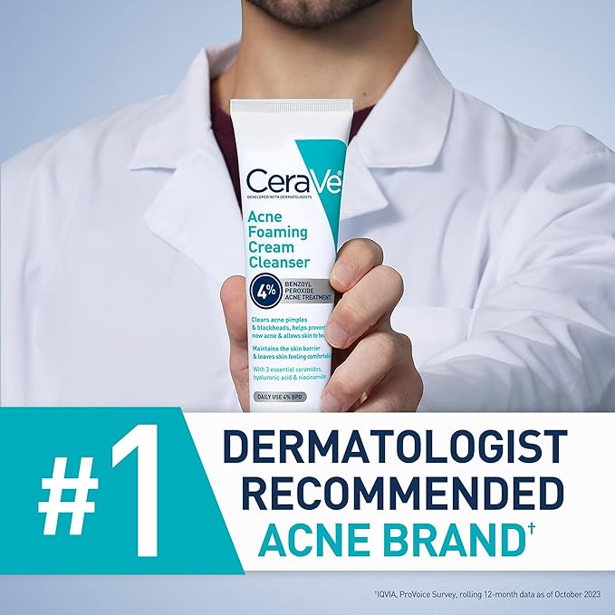 CeraVe Acne Foaming Cream Cleanser 150 ML