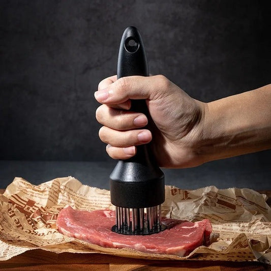Stainless Steel Meat Tenderizer with Loose Needle Design Eco-Friendly