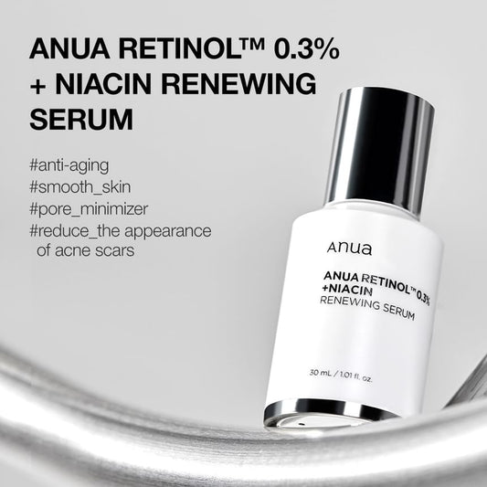 Anua Retinol 0.3%+Niacin Renewing Serum 30ml