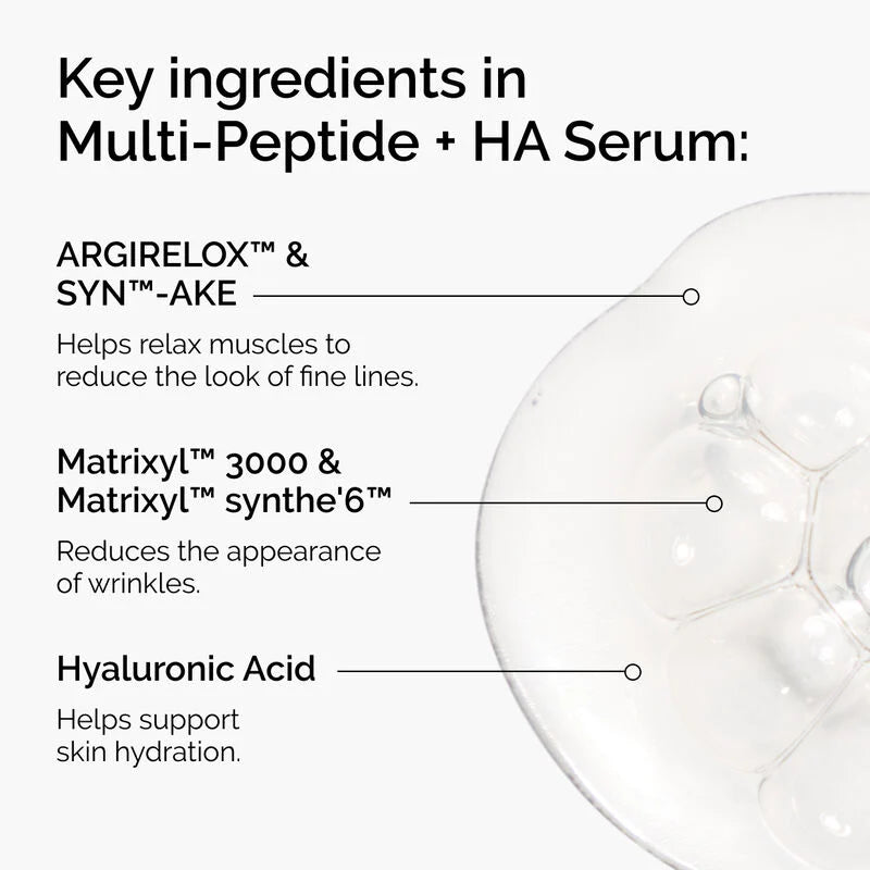The Ordinary  Multi Peptide + HA Serum