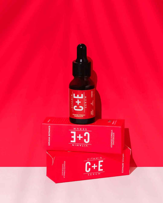 Nirvana Botanics Vitamin C + E Serum | Glow & Anti-Acne