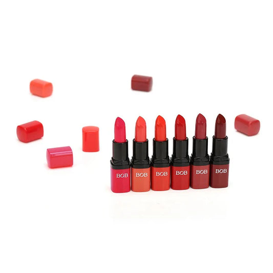 Set of 6 Matte Bob Lipsticks