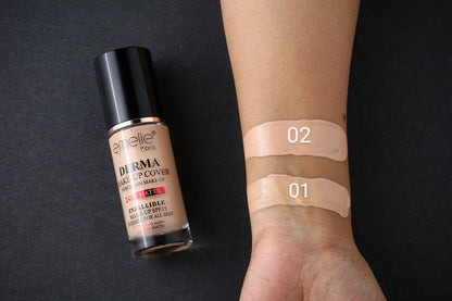 Emelie Derma Full Coverage Makeup Foundation 40ml