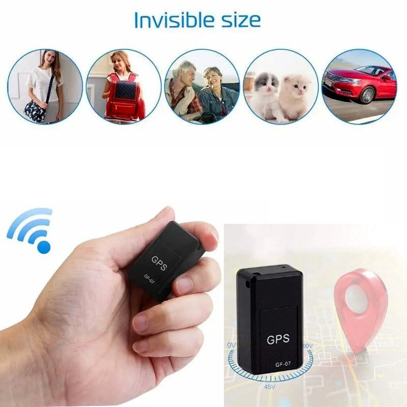 GF07 Car GPS Tracker Mini Miniature Intelligent Locator Real Time Tracking Device Anti-Theft