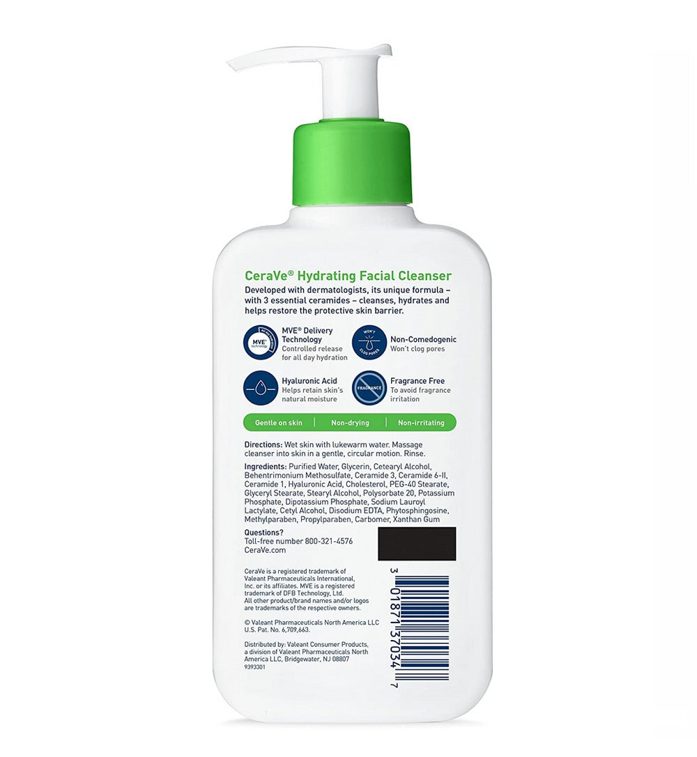 CeraVe Hydrating Facial Cleanser 237Ml