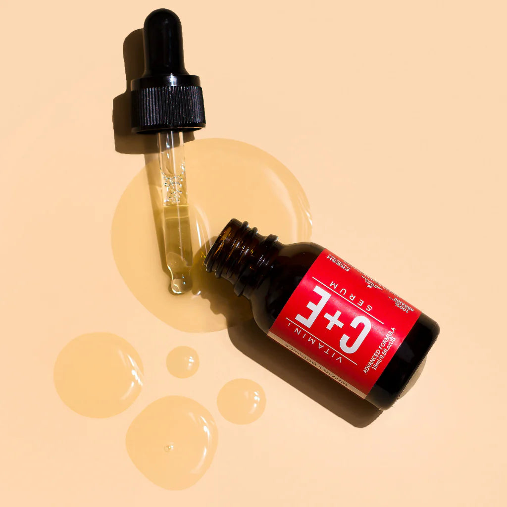 Nirvana Botanics Vitamin C + E Serum | Glow & Anti-Acne
