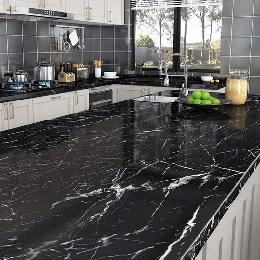 Self Adhesive Kitchen Marble Sheets 2 Meter Waterproof and Oil proof