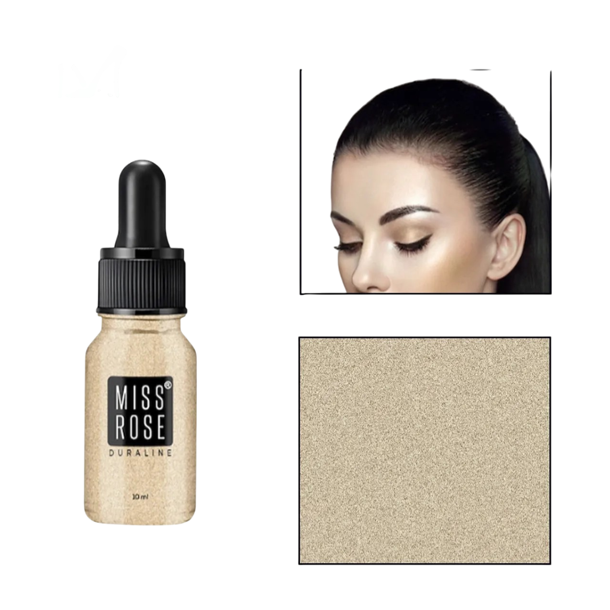 Miss Rose High Beam Liquid Glitter Highlighter 10ml