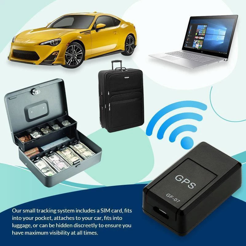 GF07 Car GPS Tracker Mini Miniature Intelligent Locator Real Time Tracking Device Anti-Theft