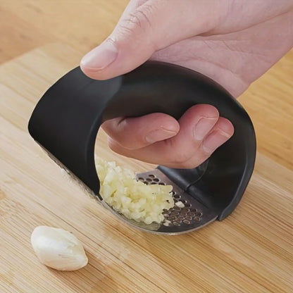 Stainless Steel Garlic Press Rocker | Easy & Dishwasher-Safe