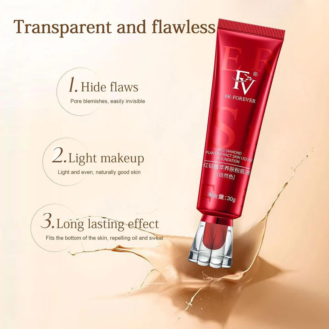 FV Oil Control Liquid Foundation – 30g